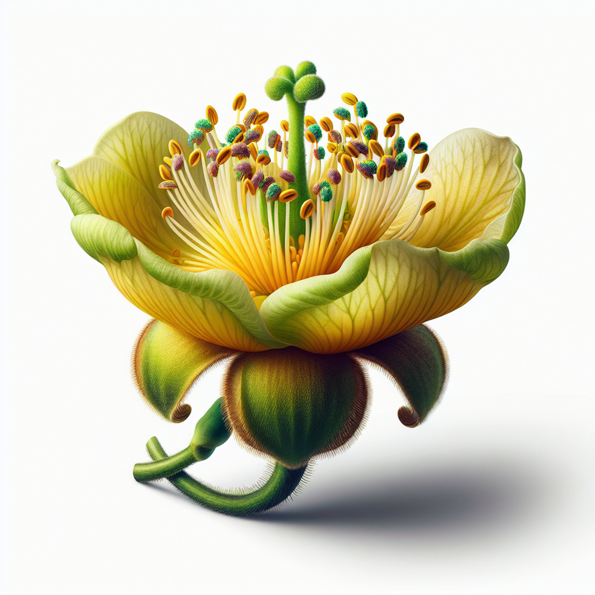 Picture of Kiwi blossom note