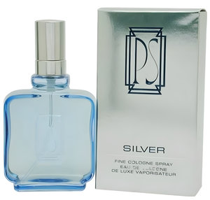 Silver by Paul Sebastian perfume bottle