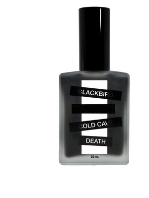 Death by Cold Cave & Blackbird by Blackbird perfume bottle
