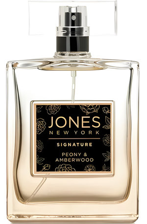 Signature Peony & Amberwood by Jones New York perfume bottle