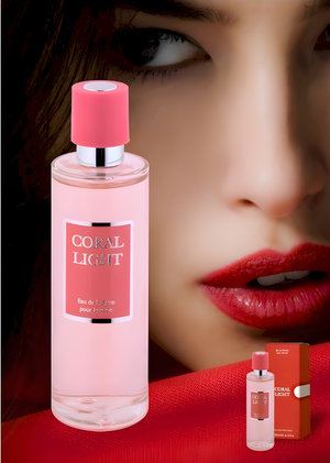 Coral Light by Dina Cosmetics perfume bottle