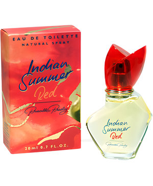 Indian Summer Red by Priscilla Presley perfume bottle
