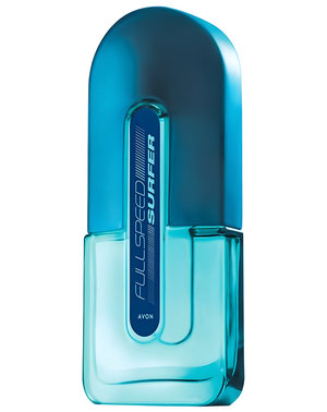 Full Speed Surfer by Avon perfume bottle