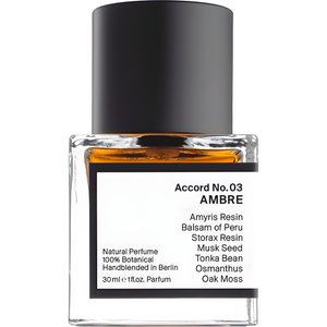 Accord No. 03: Ambre by RAER Scents perfume bottle