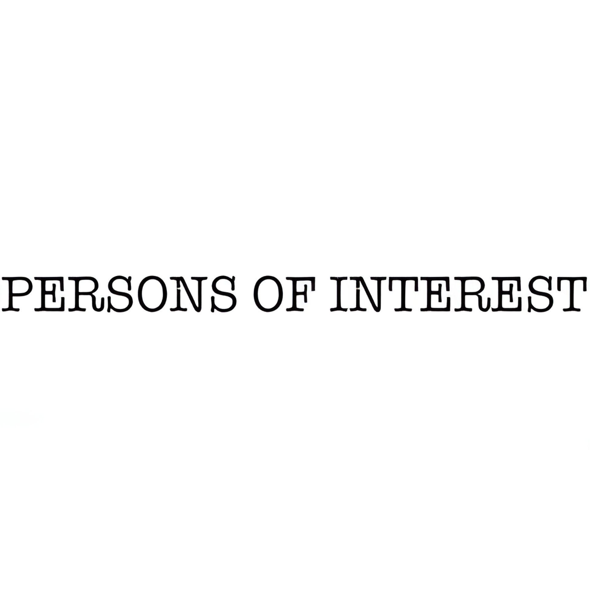 Picture of Persons Of Interests brand