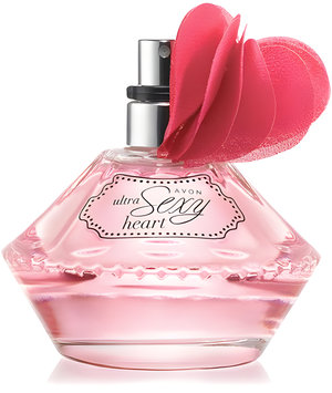 Ultra Sexy Heart by Avon perfume bottle