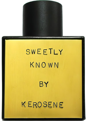 Sweetly Known by Kerosene perfume bottle