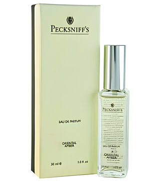 Oriental Amber by Pecksniff's perfume bottle