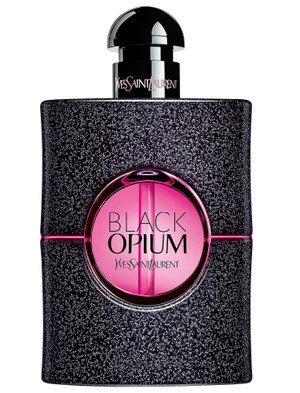 Black Opium Neon by Yves Saint Laurent perfume bottle