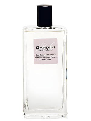 Red Rose and Peach Blossom by Gandini 1896 perfume bottle