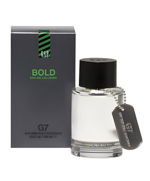G7 Bold by Gap perfume bottle