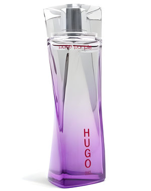 Pure Purple by Hugo Boss perfume bottle
