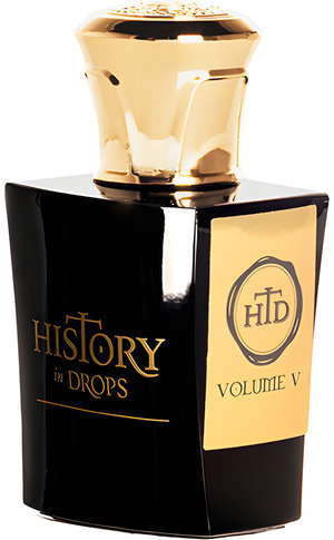 Volume v by History in Drops perfume bottle