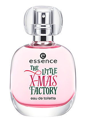 The Little X-Mas Factory by essence perfume bottle