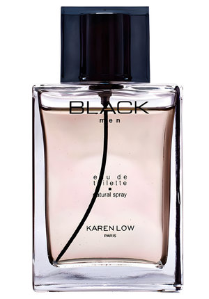 Black by Karen Low perfume bottle