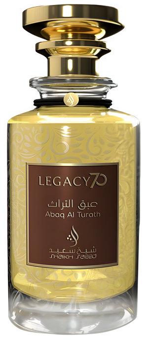 Abaq Al Turath by Shaikh Mohd Saeed perfume bottle
