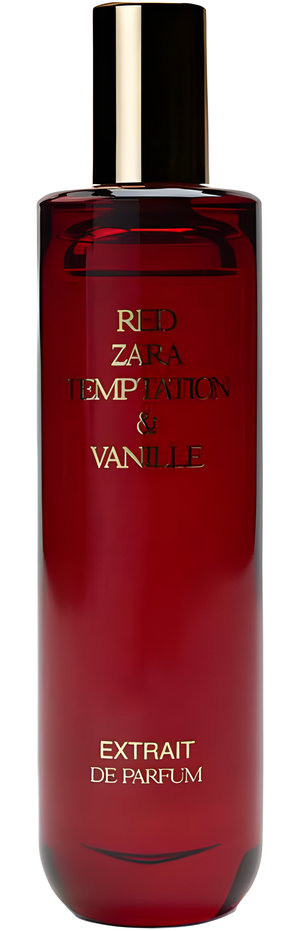 Red Temptation Vanille by Zara perfume bottle