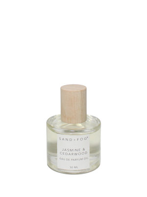 Jasmine & Cedarwood by Sand + Fog perfume bottle