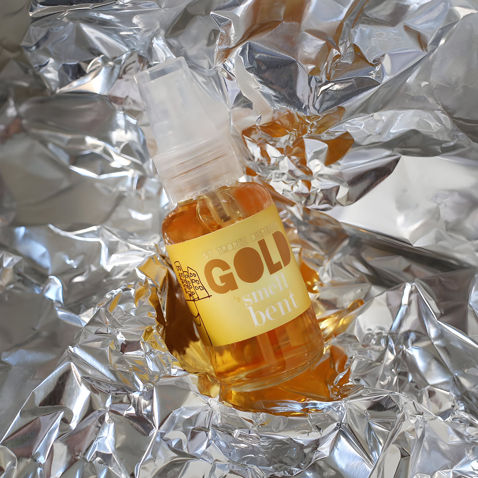 St. Tropez Dispenser Gold by Smell Bent