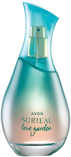Surreal Love Garden by Avon perfume bottle