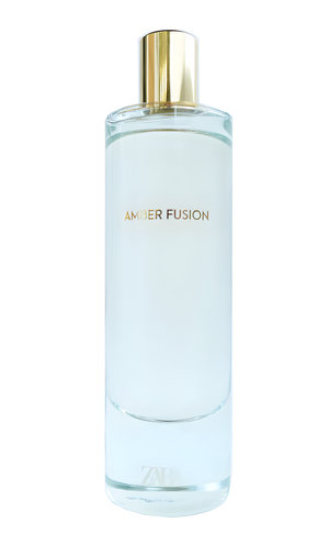 Amber Fusion for Her by Zara perfume bottle