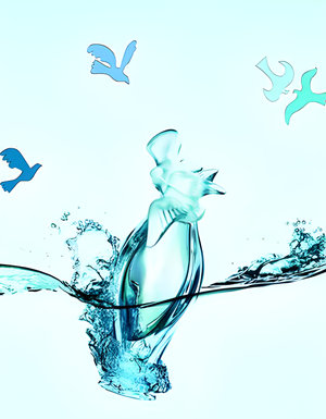 L'Eau Du Temps by Nina Ricci perfume bottle