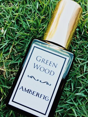 Green Wood by Amberfig perfume bottle