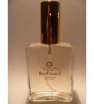 Refined by Saint Charles Shave perfume bottle