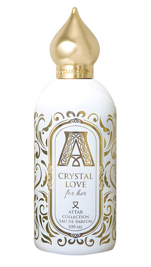 Crystal Love for Her by Attar Collection perfume bottle