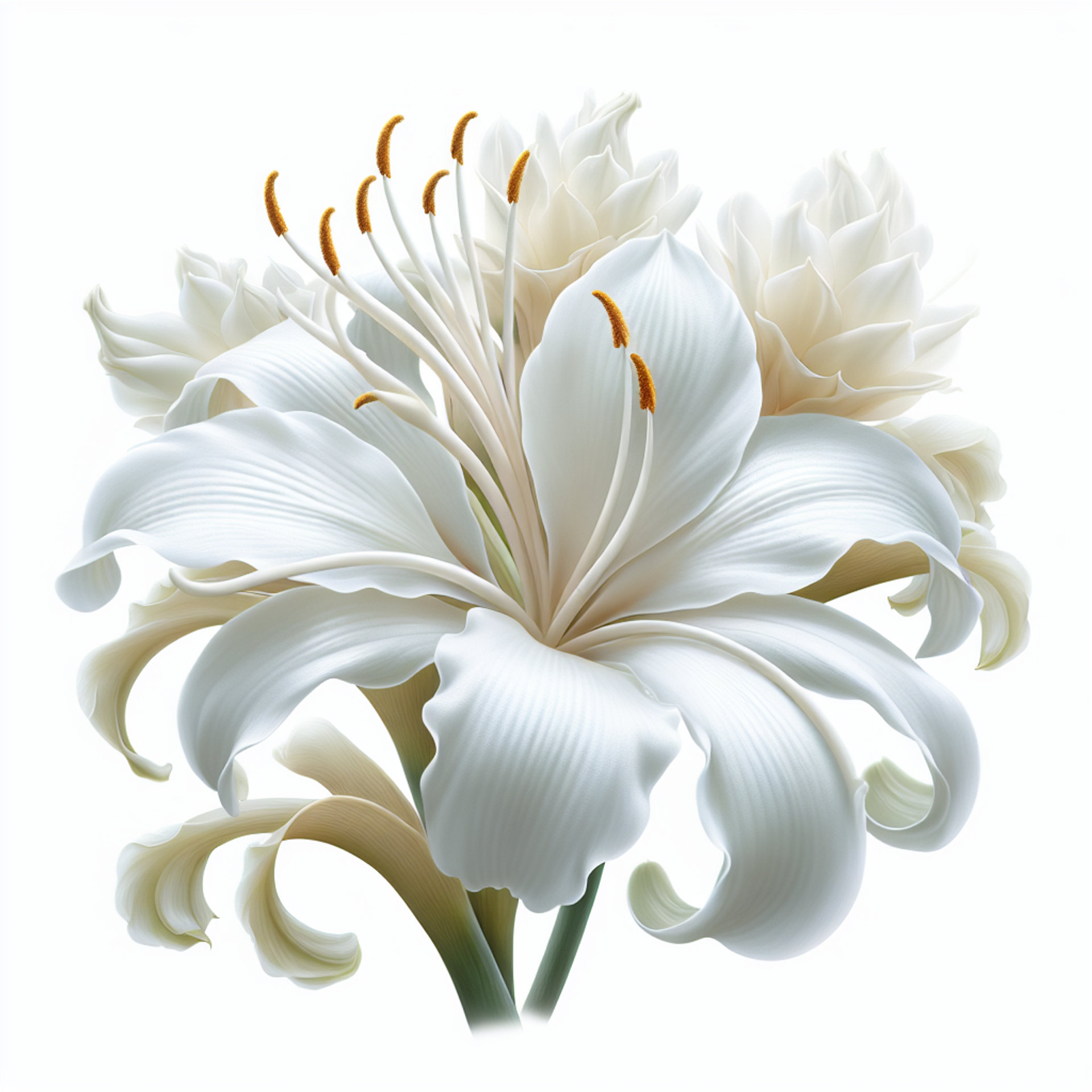 Picture of White Ginger Lily note