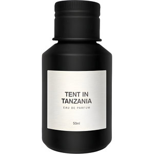 Tent in Tanzania by Avestan perfume bottle