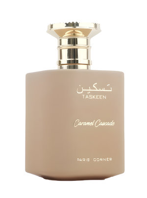 Taskeen Caramel Cascade by Paris Corner perfume bottle