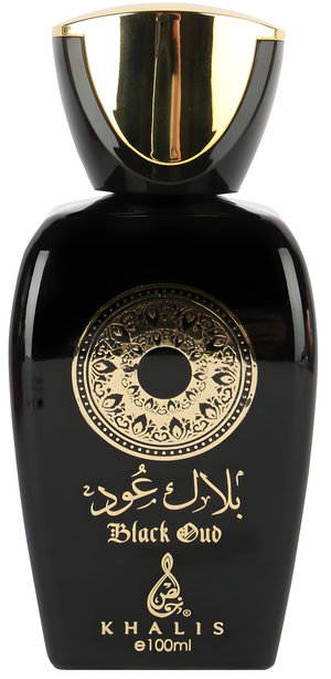 Black Oud by Khalis perfume bottle