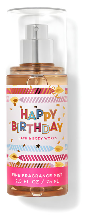 Happy Birthday Frosted Vanilla by Bath & Body Works perfume bottle