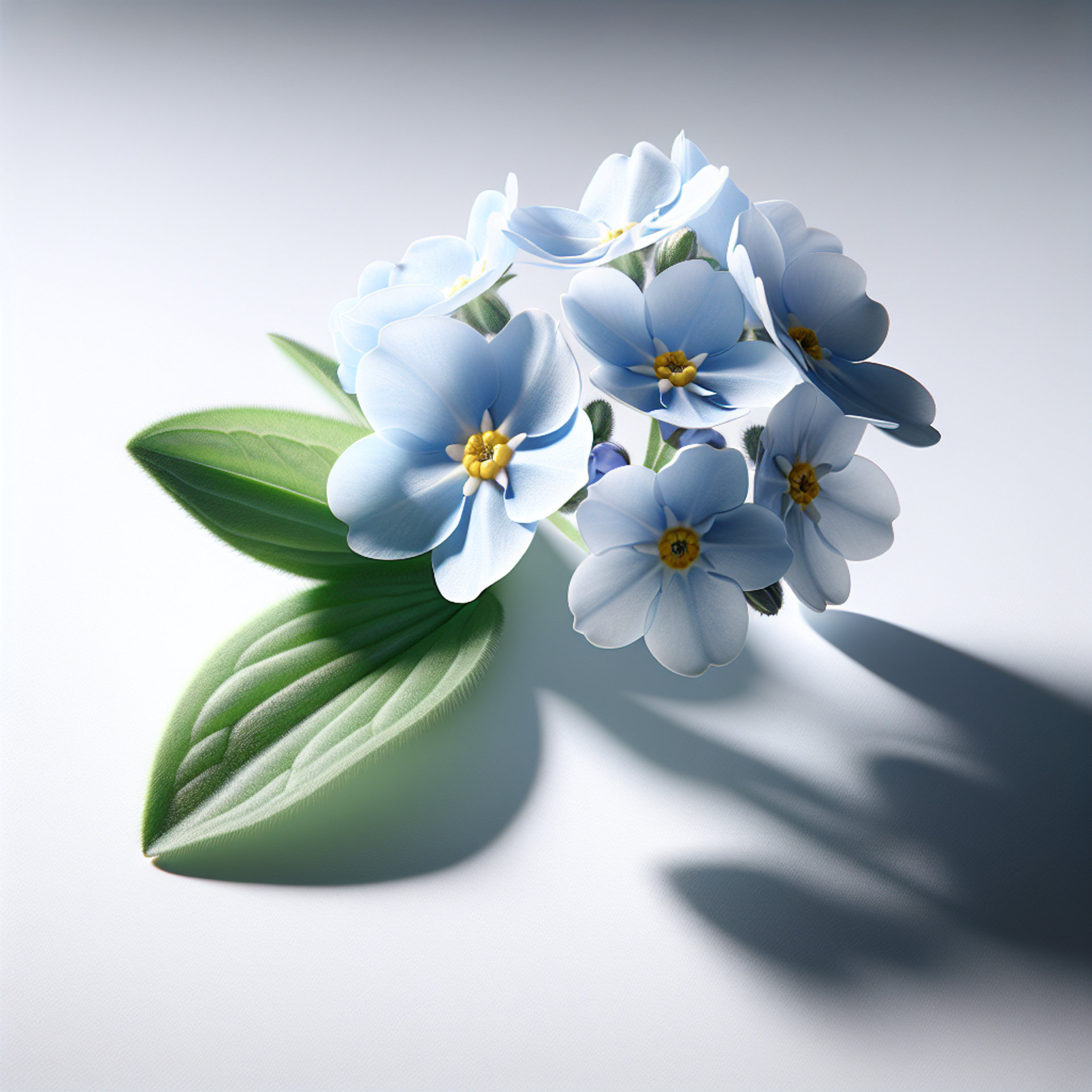 Picture of Forget Me Not note