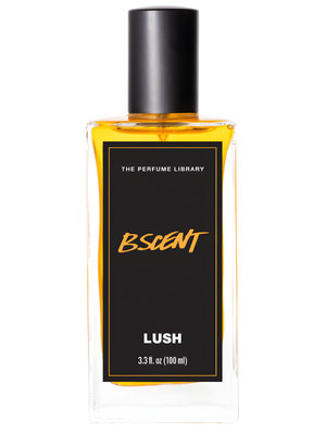 B Scent by Lush perfume bottle