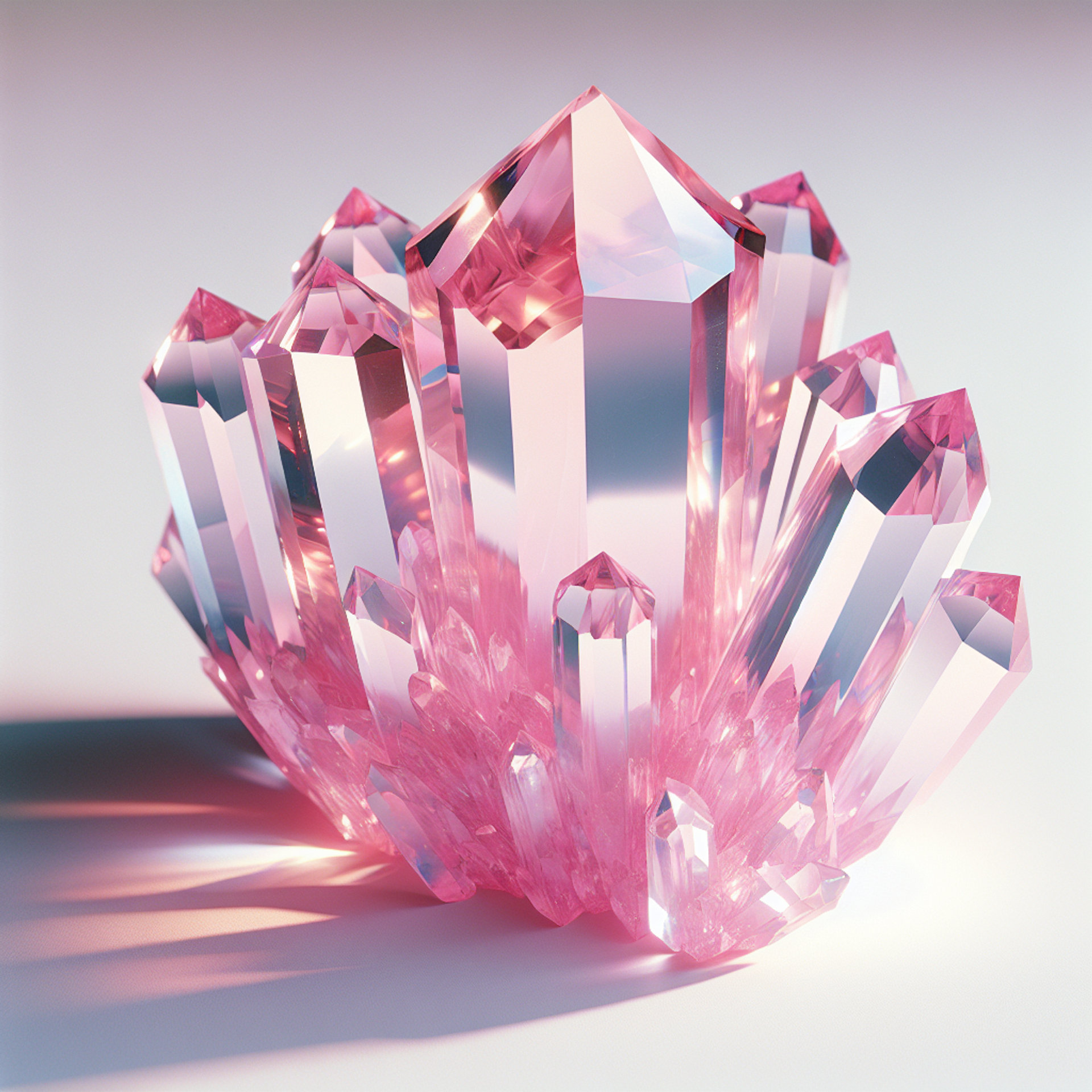Picture of Pink Crystal note