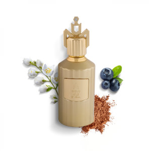 Gold by Musk perfume bottle