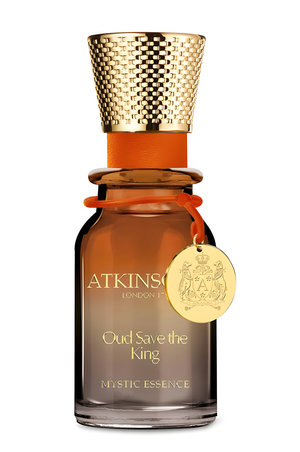 Oud Save the King Extrait by Atkinsons perfume bottle
