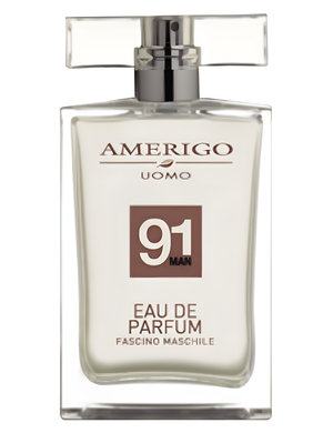 91 Man by Amerigo perfume bottle