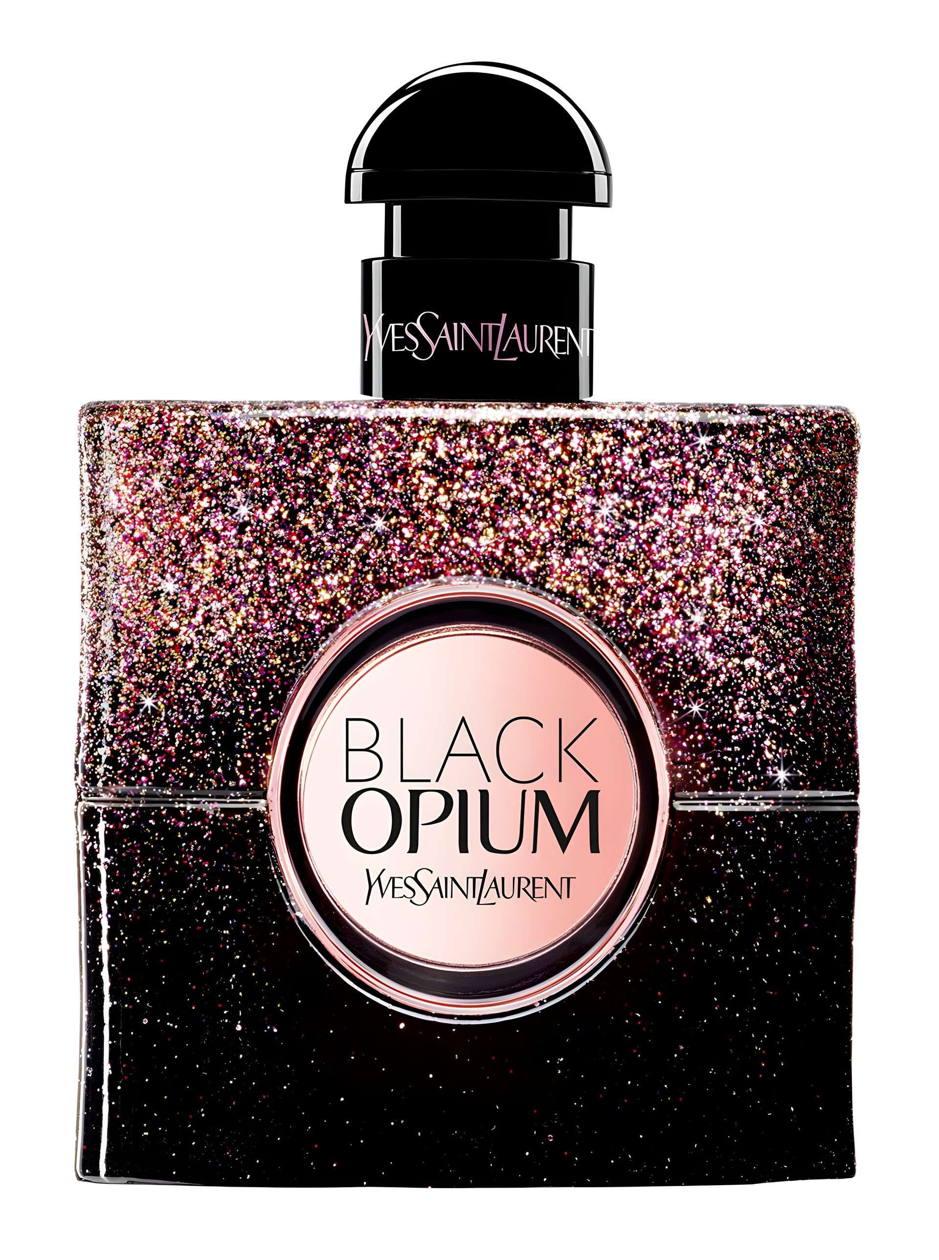 Black Opium Dazzling Lights Edition by Yves Saint Laurent perfume bottle