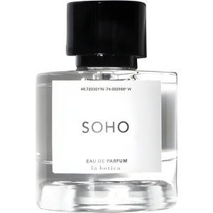 Soho by La Boticá perfume bottle