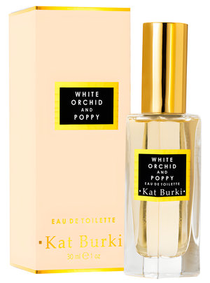 White Orchid & Poppy by Kat Burki perfume bottle