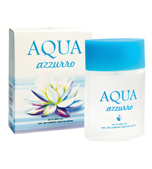 Aqua Azzuro by Apple Parfums perfume bottle