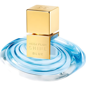 Shine Blue by Heidi Klum perfume bottle