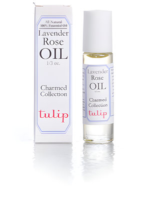 Lavender Rose Oil by Tulip perfume bottle