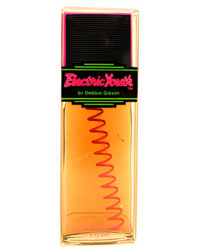 Electric Youth by Debbie Gibson by Revlon perfume bottle