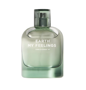 Earth My Feelings by Zara perfume bottle