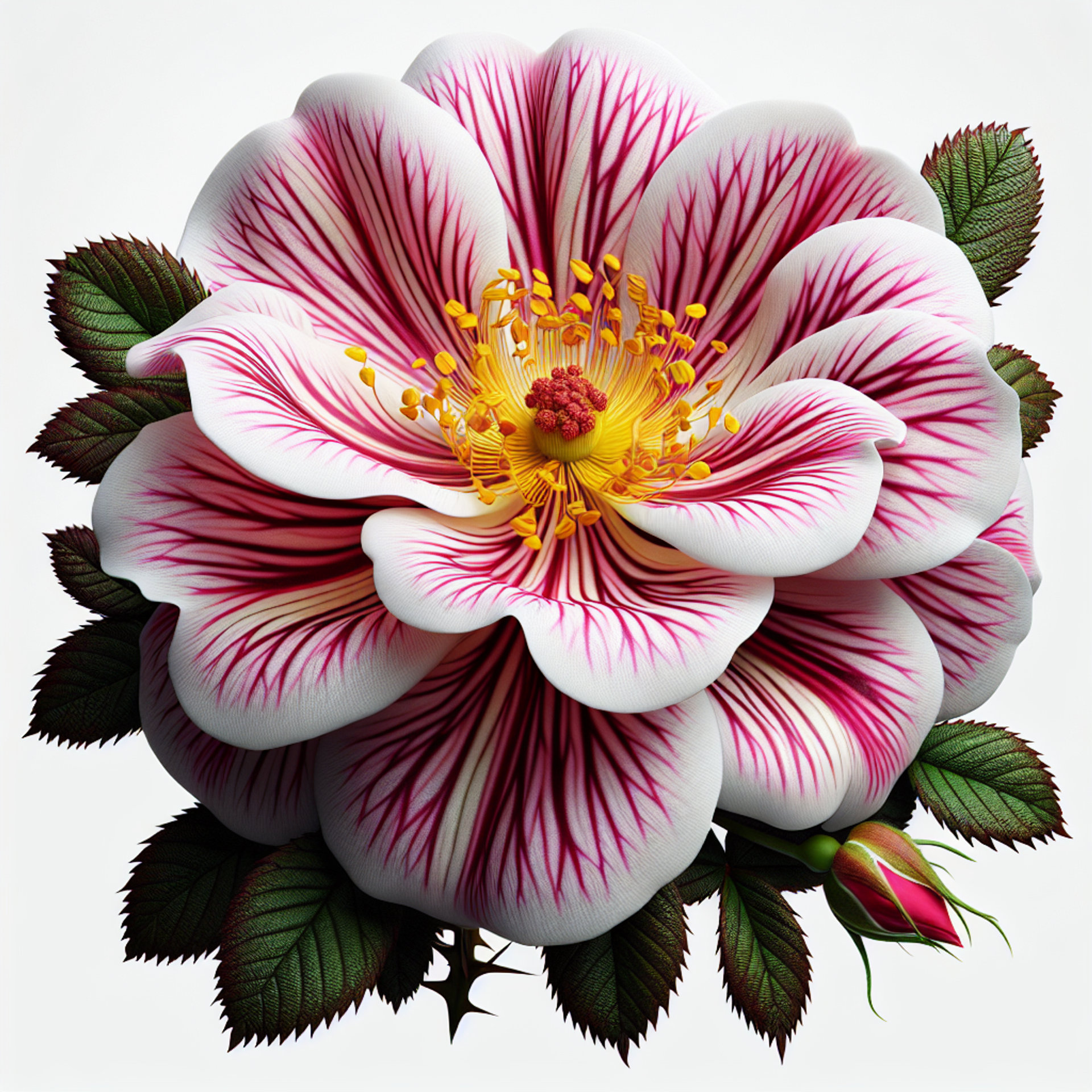 Picture of Eglantine Rose note