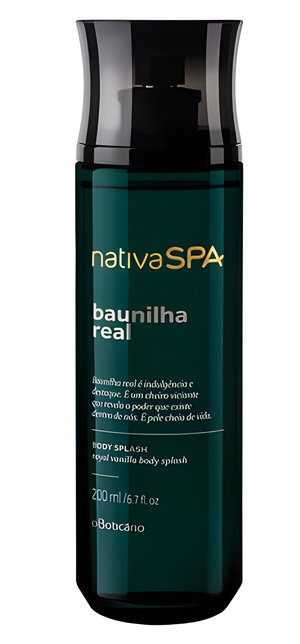 Baunilha Real by O Boticário perfume bottle